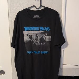 Beastie Boys Black 'Check Your Head' Short Sleeve Tee